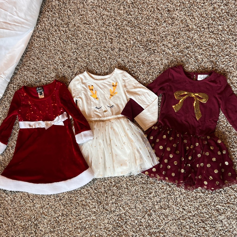 Holiday Dress Bundle 3T